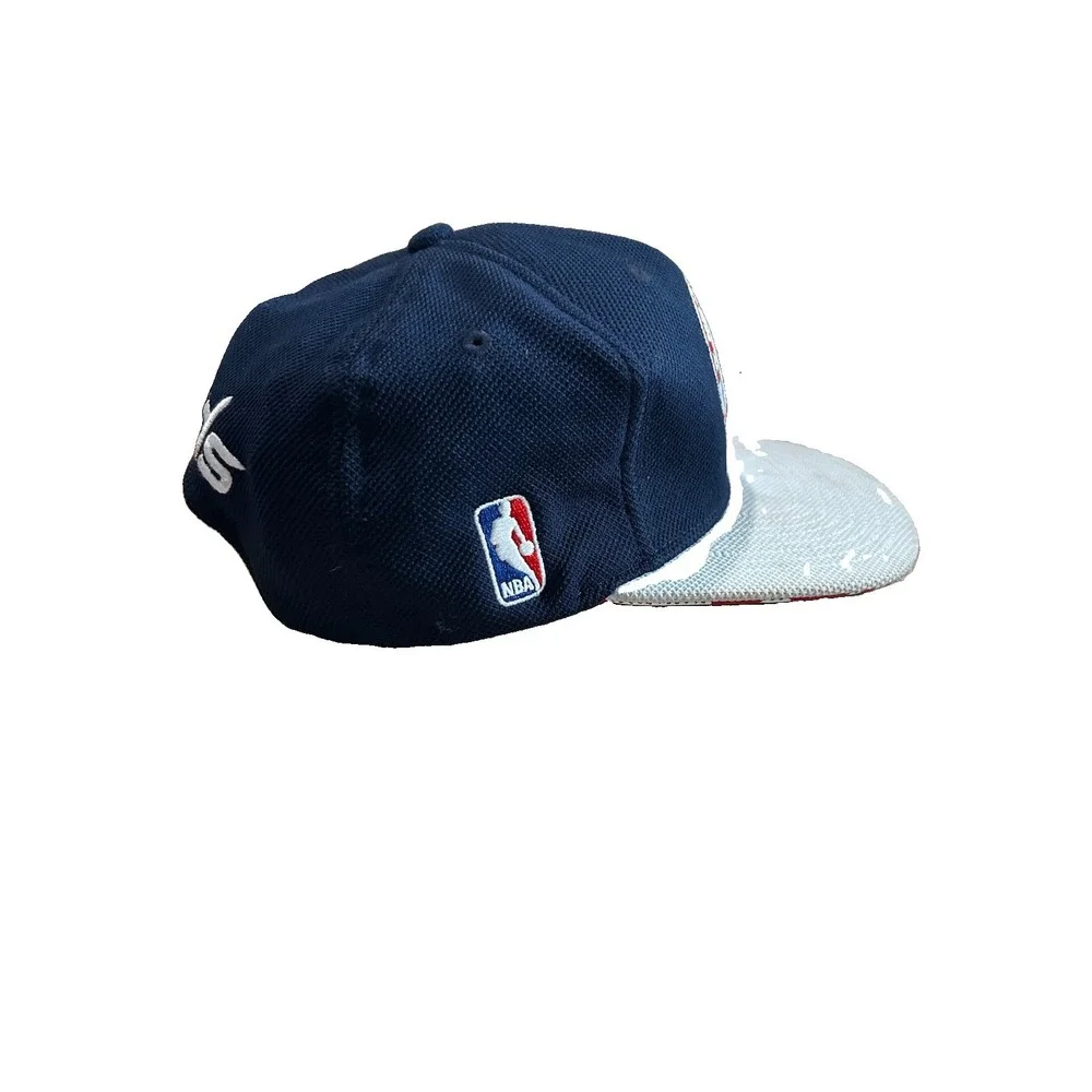 Vintage Adidas Washington Wizards NBA Snapback Cap Blue White Red Adjustable